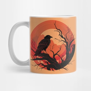 Spooky Crow Mug